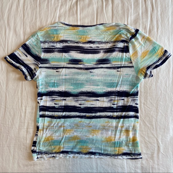 Mudd Multicolor Pattern Relaxed Shirt - Picture 3 of 4